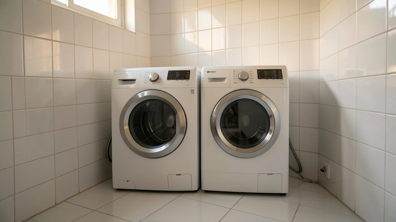 Laundry Room Mold Cleanup in Santa Barbara, CA in Santa Barbara